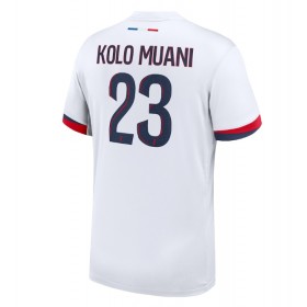 Pánské fotbalový oblečení Paris Saint-Germain Randal Kolo Muani #23 Venkovní košile 2024-25 Krátkým Rukávem